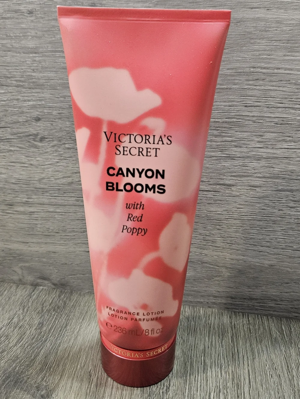 Victoria's Secret Canyon Blooms Body Lotion & Body Mist Set NEW Red Poppy OOS